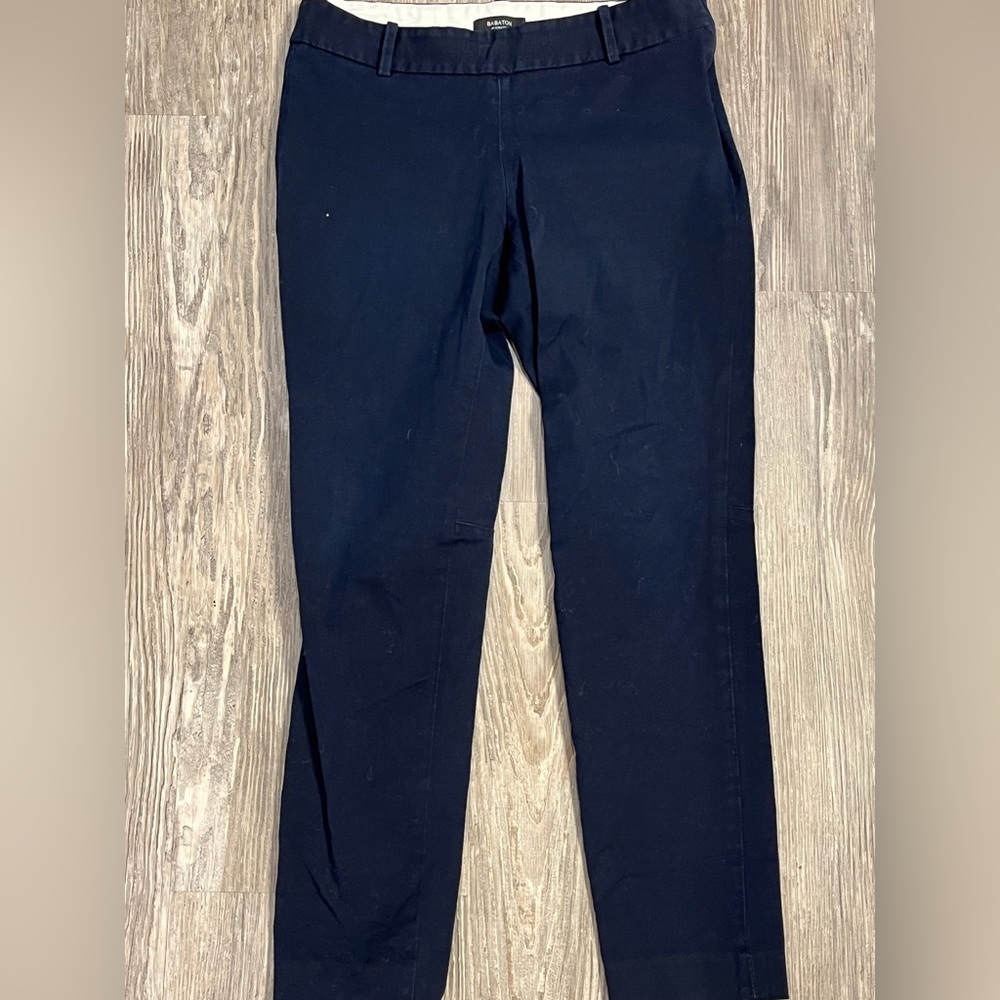 Aritzia Babaton navy dress pants
